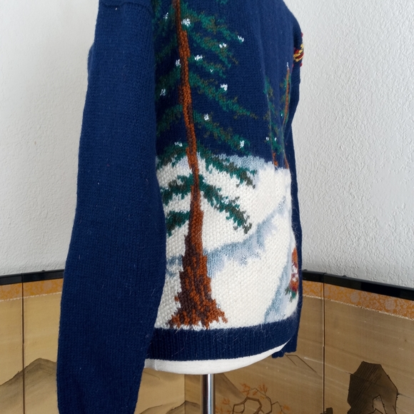 🎄90's vintage winter cardigan - Picture 7 of 15